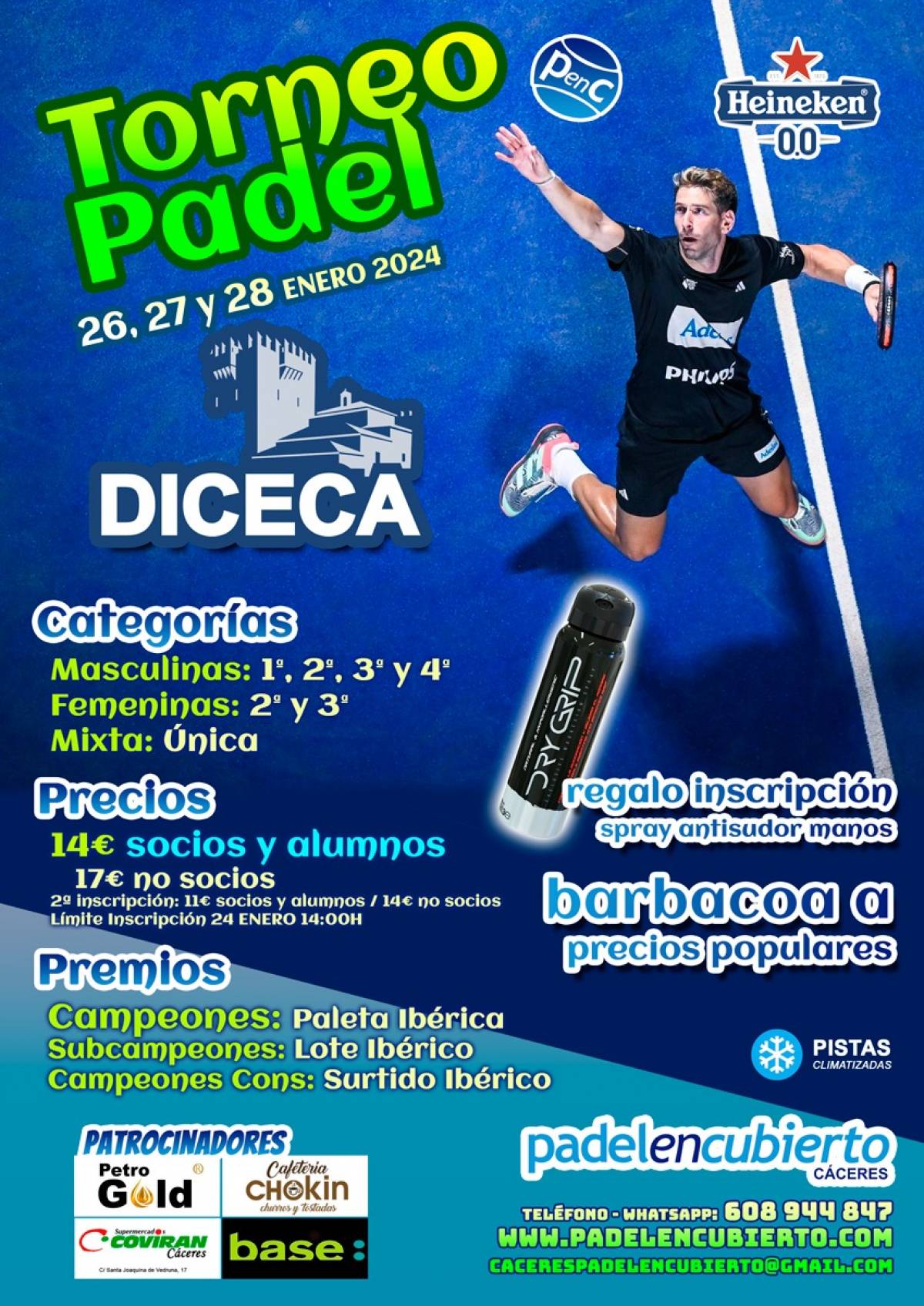 Torneo Almacenes Diceca 26, 27 y 28 de enero 